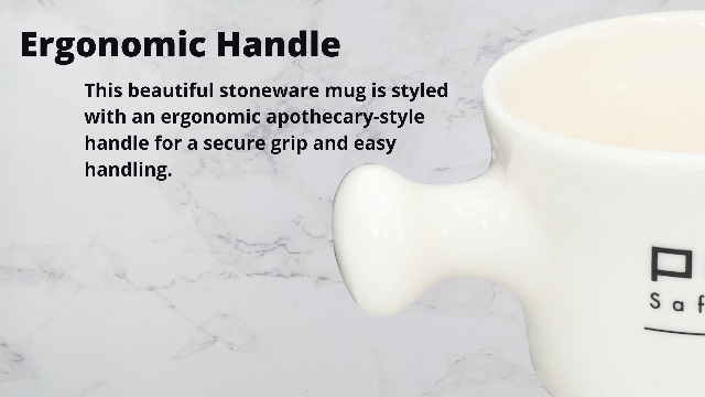 Amazon.com : Parker Deluxe Stoneware Apothecary Shaving Mug